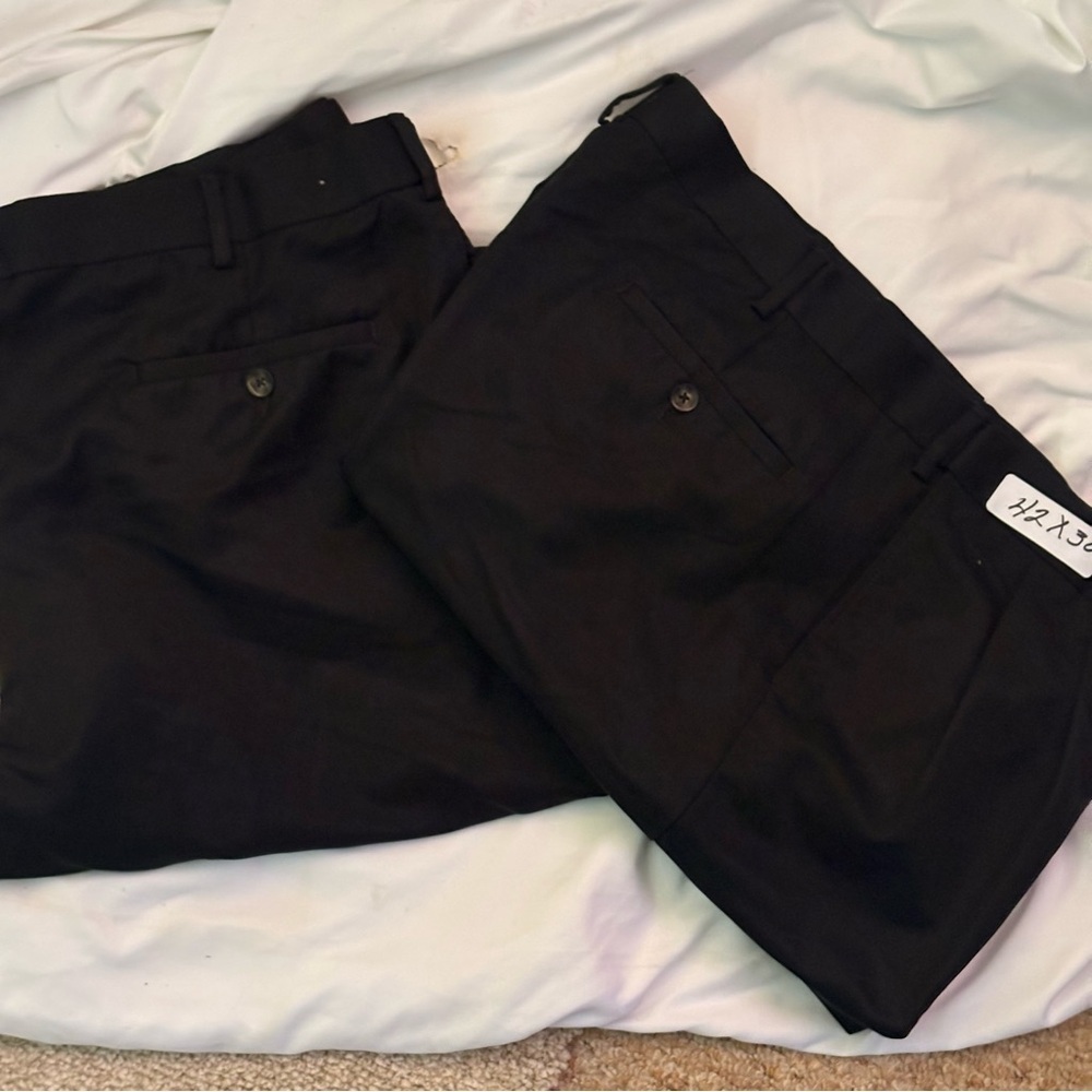 2/$20  2Pair Mixit Men's Elegant Black Dress Pants